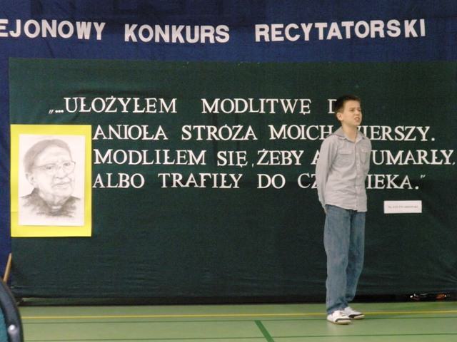 Rejonowy Konkurs Recytatorski Poezji ks. J. Twardowskiego – zdjęcie 3
