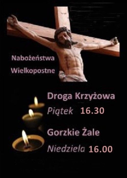 Zapraszamy na nabożeństwa pasyjne