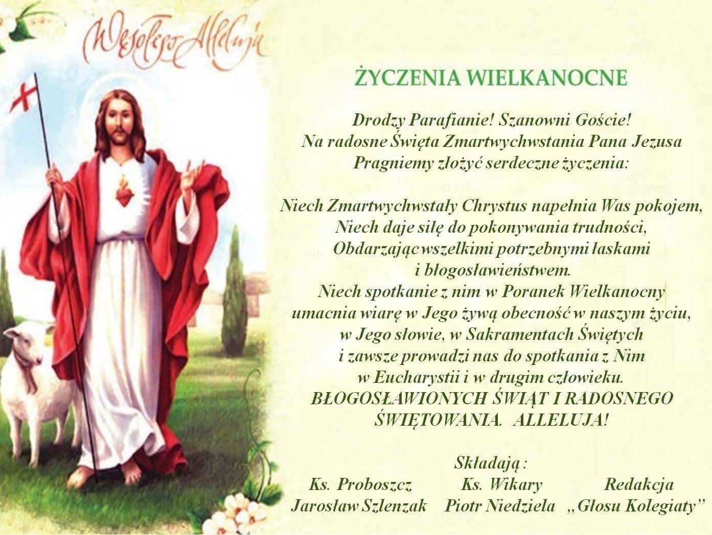 Życzenia Wielkanocne