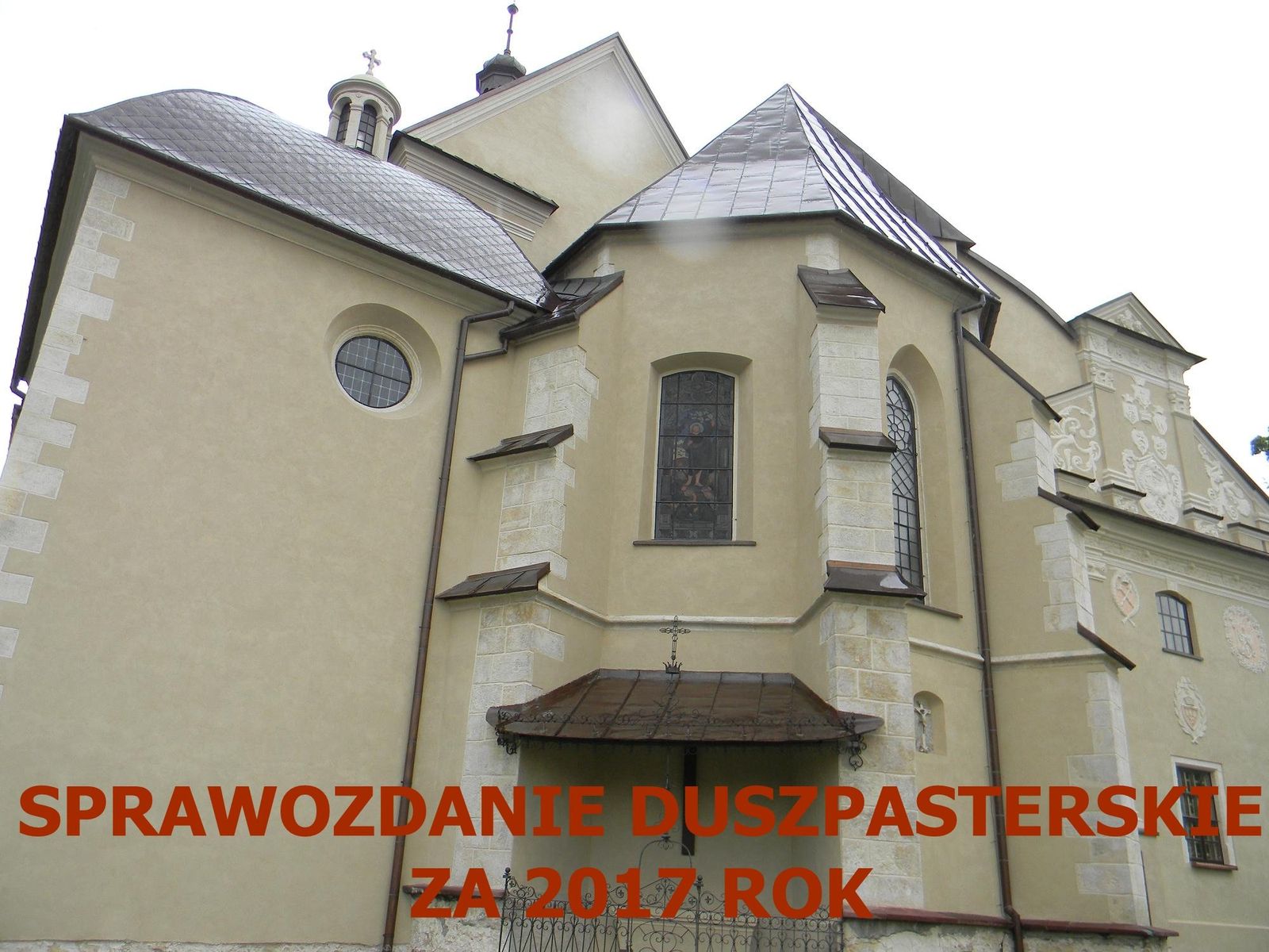 Sprawozdanie Duszpasterskie za 2016 rok