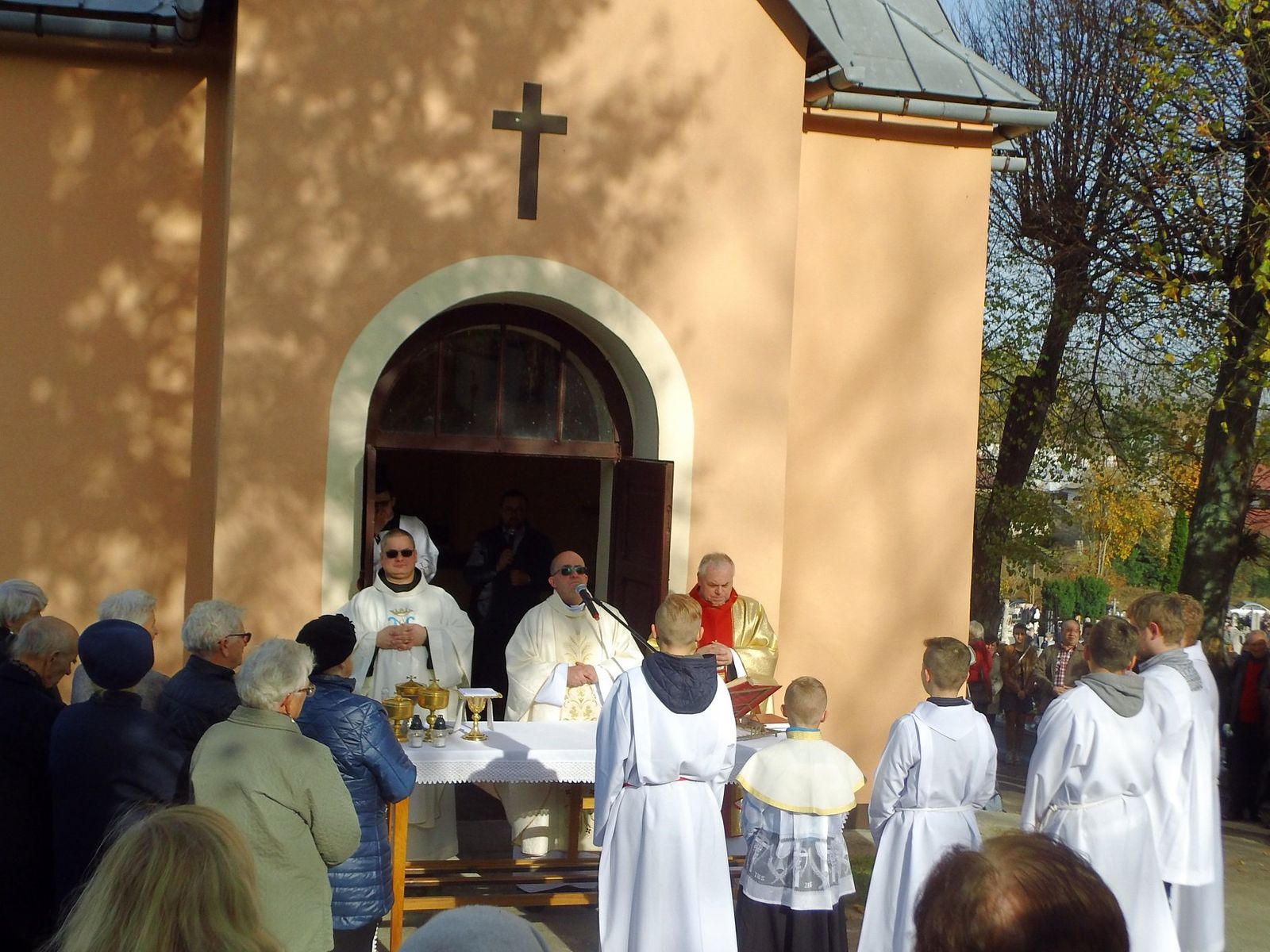 01.listopad- Msza Święta w Kaplicy Cmentarnej