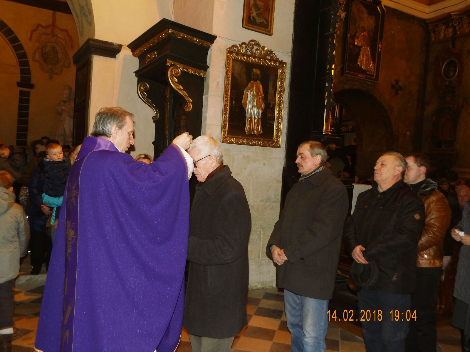 Środa Popielcowa w Kolegiacie