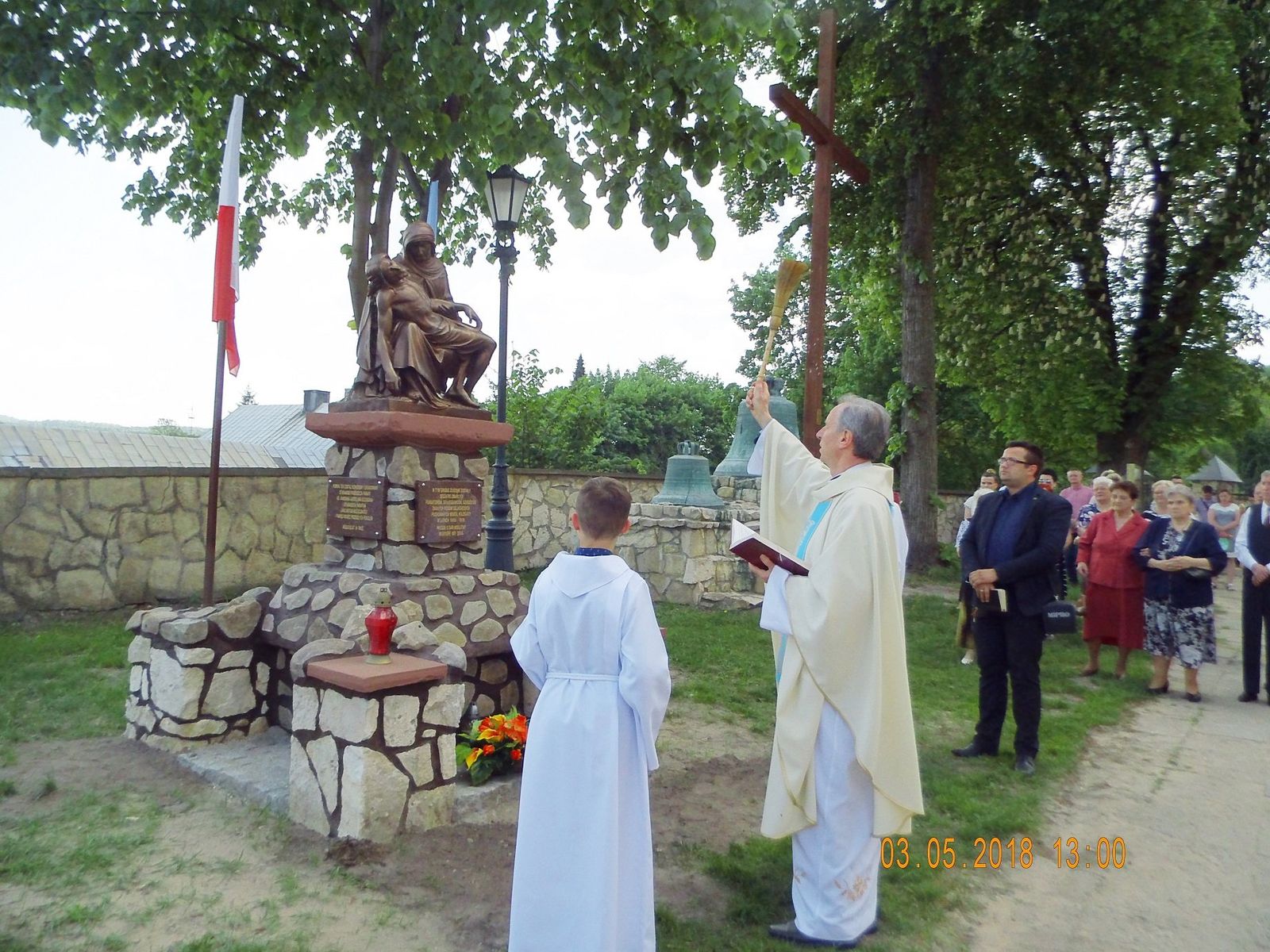 Poświęcenie pomnika Przodków i Rodów Szlacheckich