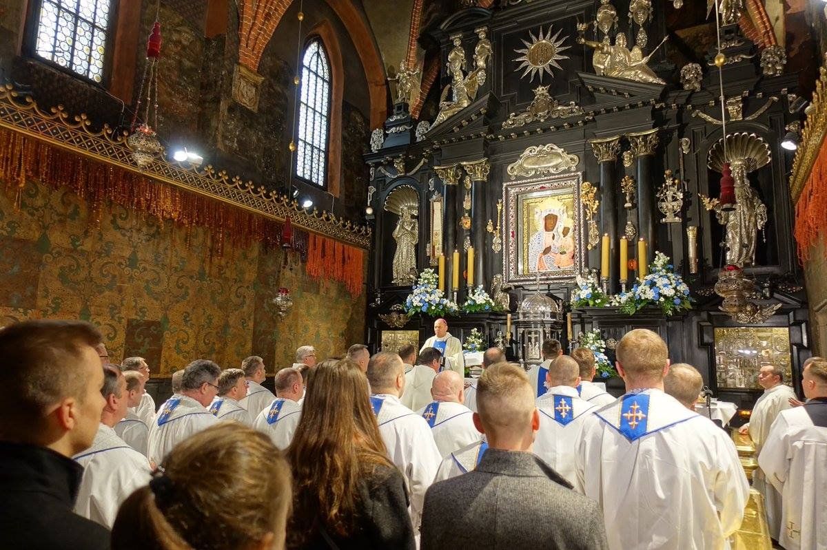 Pielgrzymka maturzystów na Jasną Górę