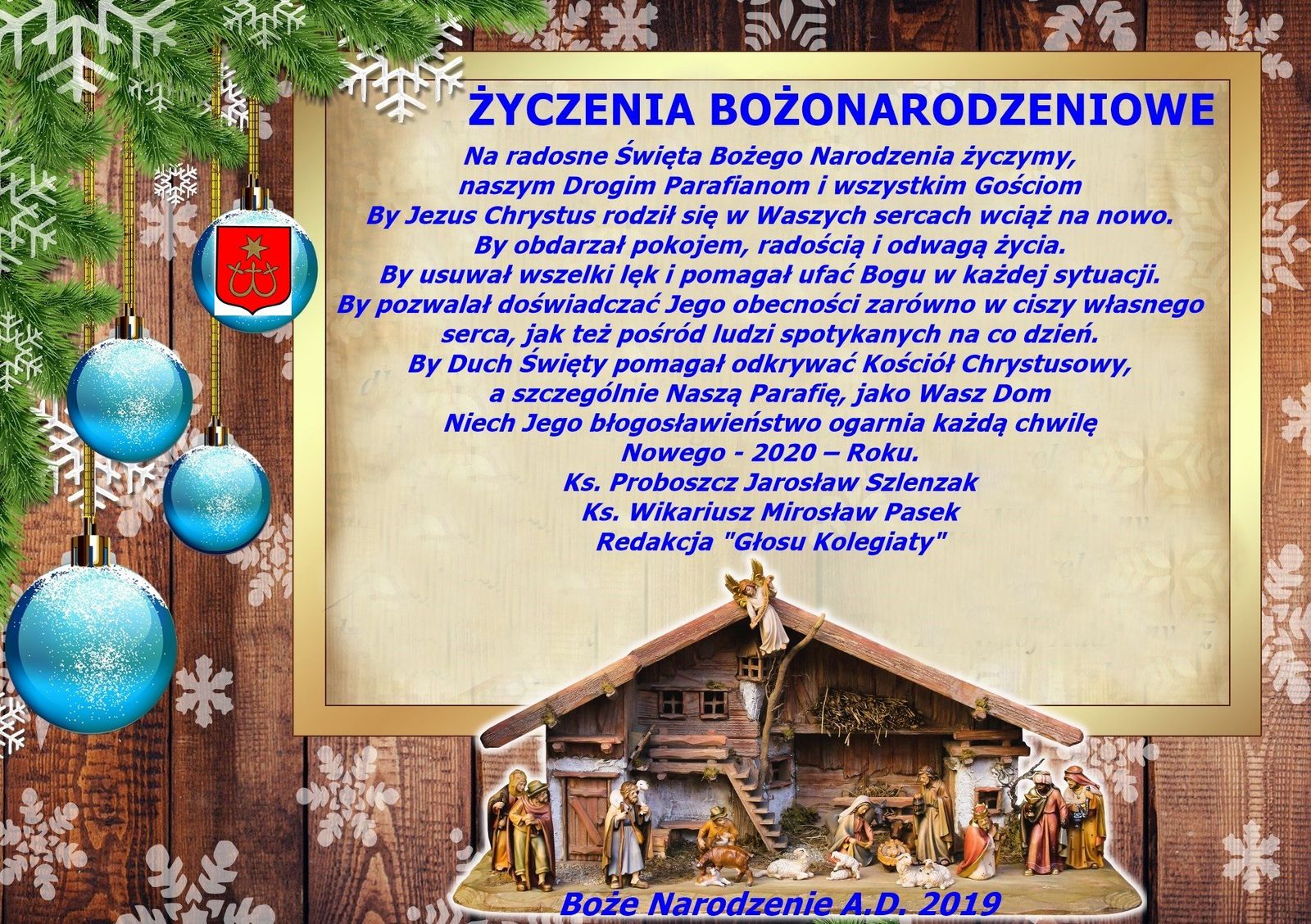 Życzenia Bożonarodzeniowe