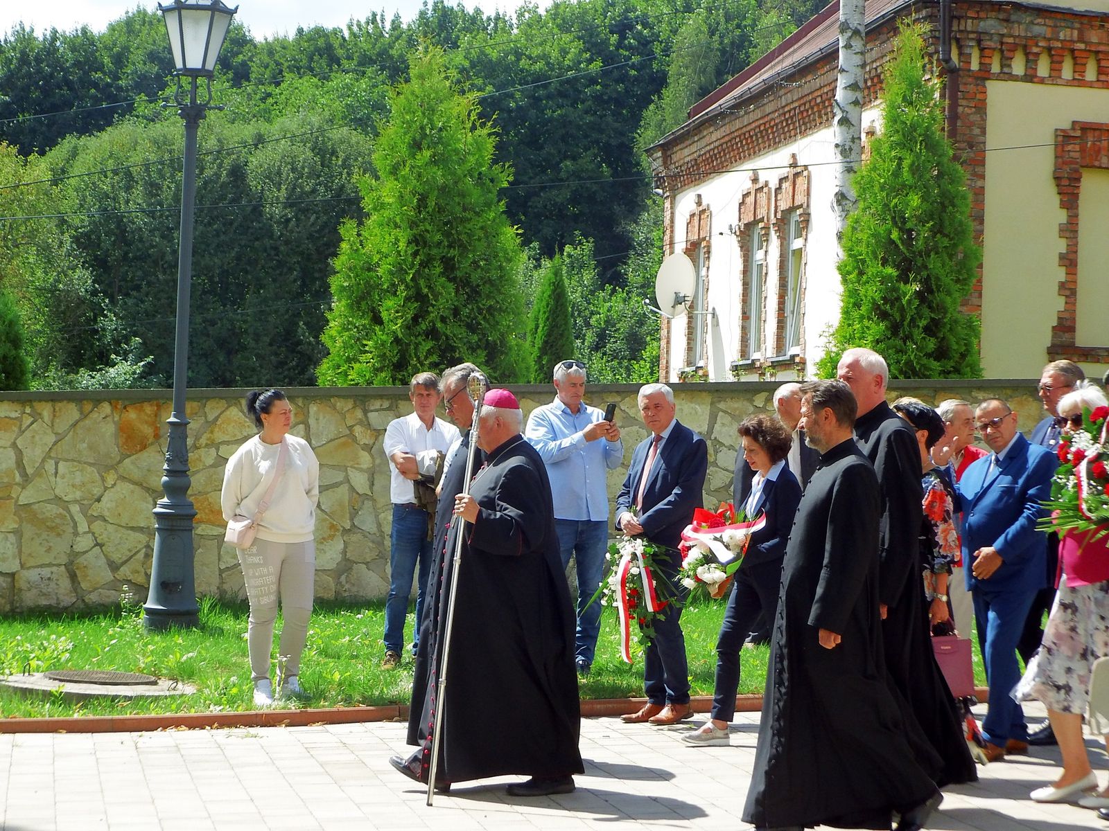 Odsłonięcie pomnika generałów urodzonych w Pilicy