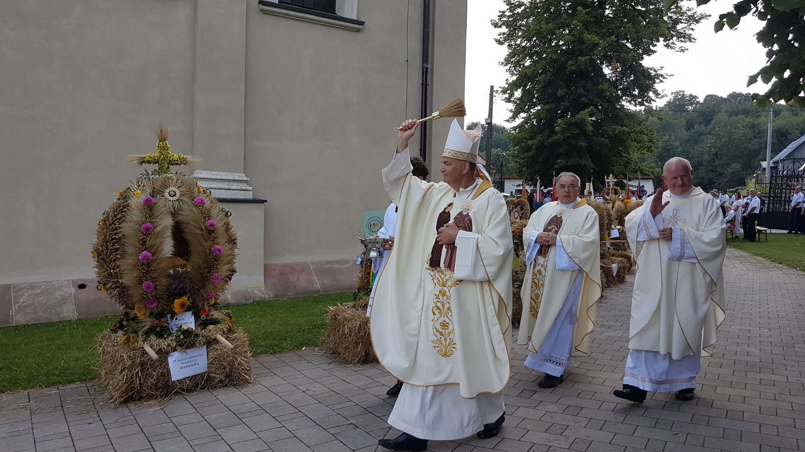 Dożynki diecezjalno-gminne w Pilicy