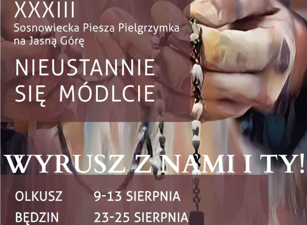 Zapraszamy na pieszą pielgrzymkę!