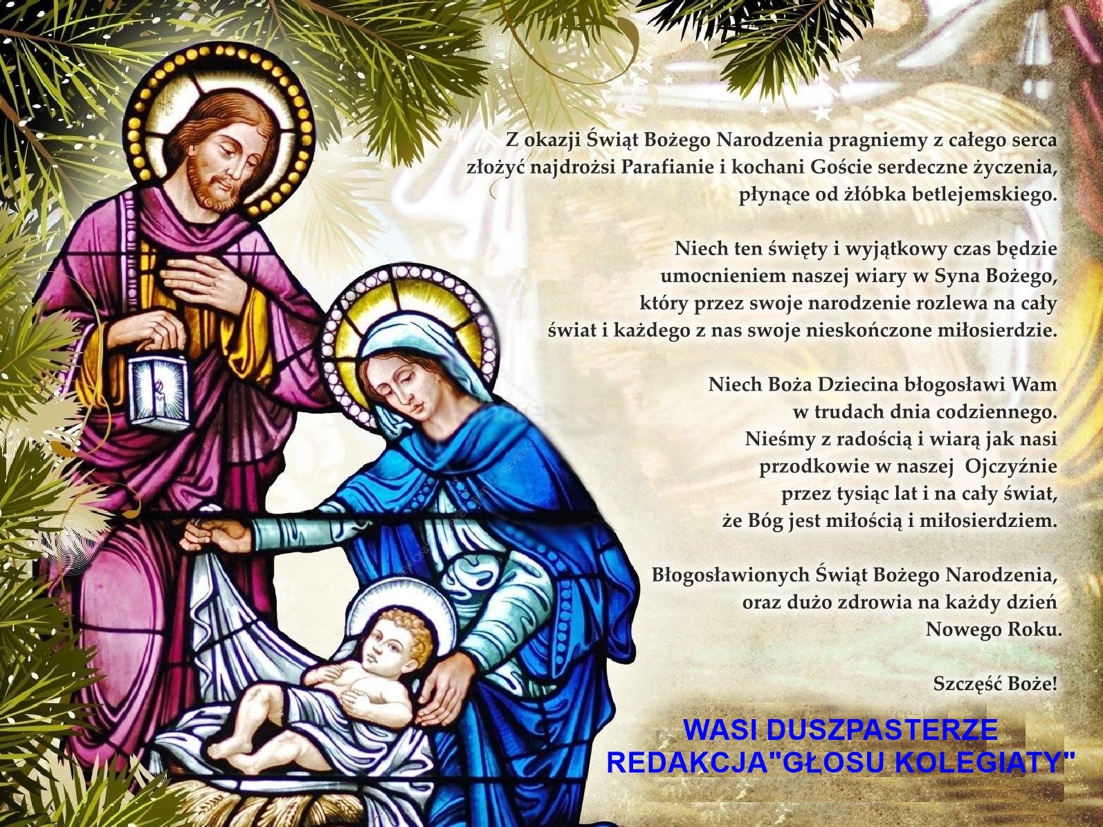 Życzenia Bożonarodzeniowe 2024
