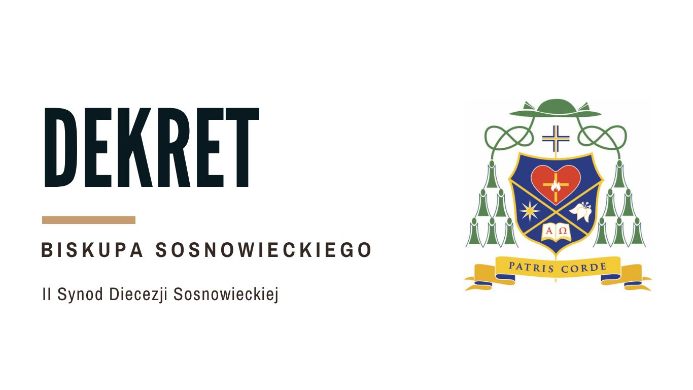 Dekret zwołujący II Synod Diecezji Sosnowieckiej